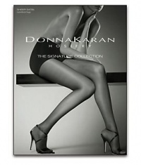 Donna Karan Hosiery The Signature Collection Sheer Satin Control Top Pantyhose, Tall, Nude