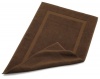 Pinzon Luxury Banded Bath Mat, Espresso