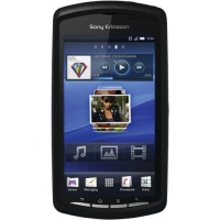 OtterBox Commuter Series Hybrid Case for Sony Ericsson Xperia Play - 1 Pack - Retail Packaging - Black/Clear