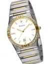 Bulova Men's 98E04 Diamond Case Bracelet Watch