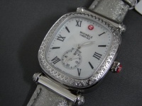 Michele MWW16C000026 Women's Caber Isle Cushion 140 Genuine Diamonds watch