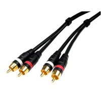 Cables Unlimited AUD-1605-10 10-Feet Pro A/V Series RCA Audio Cables