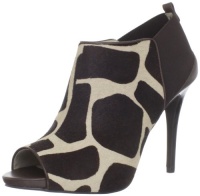 Michael Michael Kors Women's Genivee Haircalf Bootie,Giraffe Printed Haircalf,8.5 M US