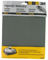 3M 03023 Imperial Wetordry 9 x 11 2000 Grit Sandpaper