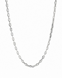 Personalize this shining sterling silver necklace from PANDORA with your favorite charms.