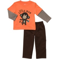 Carter's Infant Two Piece Pant Set - Mommy's Little Man-9 Months