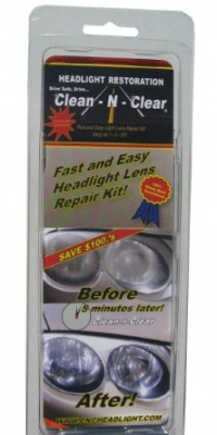 Clean-N-Clear 5 Minute Headlight Restoration Kit