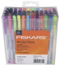 Fiskars 12-27457097 Gel Pen, 48-Piece Value Set