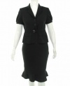 Anne Klein Casa Blanca Skirt Suit Onyx 8