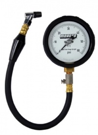 Moroso 89570 Tire Pressure Gauge 0-100LB PSI - 2-5/8 Face - Dial Type