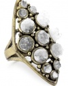 Low Luv by Erin Wasson 14k Plated Crystal Diamond Shaped Ring