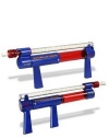 Marshmallow Twin Shooter in Blue and Red