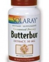 SOLARAY Butterbur Extract 50 mg - 60 Vegetarian capsules