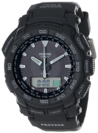 Casio Men's PRG550-1A1CR Pro Trek Triple Sensor Tough Solar Analog-Digital Watch