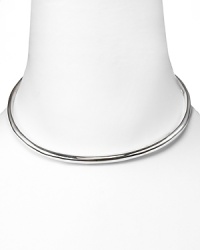 Work this season's collar trend with this simple rhodium style from Alexis Bittar, sure to add slender shine to every look.