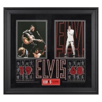 Elvis Presley 1968 Framed Presentation - 23 X 25