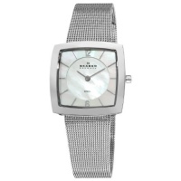 Skagen Women's 891SSS Steel Mother-Of-Pearl Arabic Numeral Dial Watch