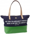 Kate Spade New York Call To Action Small Coal PXRU4110 Tote,The Cure For Bordom,One Size