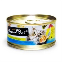 Fussie Cat Premium Tuna with Small White Fish Canned Cat Food - 24 - 2.82-oz. Cans