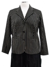 LAUREN Ralph Lauren plus size black blazer 16W