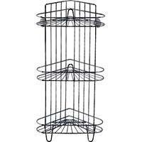 Homebasix SS-SC3-29-CH-3L Three Tier Shower Caddy - Chrome