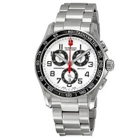 Victorinox Swiss Army Men's 241445 Chrono Classic Silver Chronograph Dial Watch