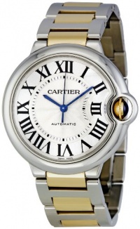 Cartier Men's W6920047 Ballon Bleu Steel and 18kt Gold Watch