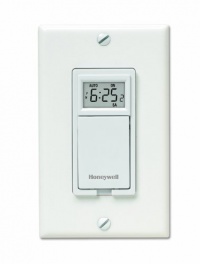 Honeywell RPLS730B 7-Day Programmable Timer Switch, White