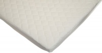 American Baby Company Organic Waterproof Natural Quilted Fitted Portable/Mini Crib Mattress pad cover