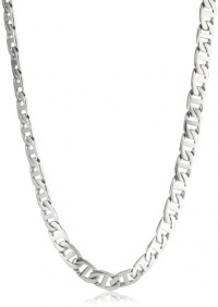 Men's Stainless Steel Mariner Link Necklace, 22