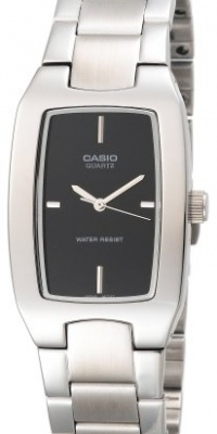 Casio Men's MTP1165A-1C Silver-Tone Analog Bracelet Watch