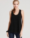 This silk-spun Joie tank is layer-perfect but stands on its own beautifully.