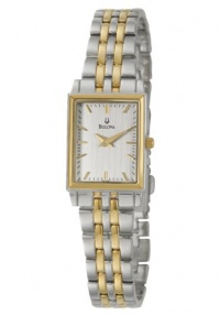 Bulova Women's 98L146 Classic Two-Tone Tank Watch