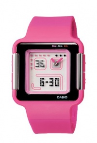 Casio Women's LCF20-4 Ana-Digi Retro Square Sports Watch