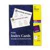 Avery Laser & Ink Jet White 3 x 5 Inch Index Cards 150 Count (5388)