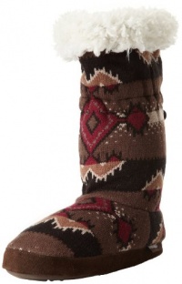 Muk Luks Women's Tina Zig Zag Tribal Boot