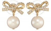 Kate Spade New York Skinny Mini Pearl Drop Earrings