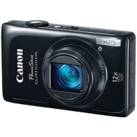 Canon PowerShot ELPH 510 HS 12.1 MP CMOS Digital Camera with Full HD Video and Ultra Wide Angle Lens (Black)