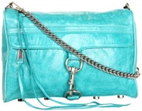 Rebecca Minkoff Mac Classic H007I01C Clutch,Teal,One Size