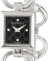 Gucci Women's YA120507 Tornabuoni Square Black Dial Watch