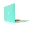 TopCase® Robin Egg Blue Rubberized Satin Hard Case Cover for Macbook Pro 15 A1286 with Free TopCase® Mouse Pad