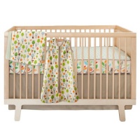 Skip Hop 4-Piece bumper-free Crib Bedding Set, Treetop Friends