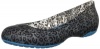 Crocs Women's Carlisa Brushed Leopard Ballet Flat