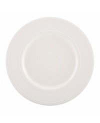 Elegance comes easy with these dinner plates from kate spade new york's Fair Harbor white dinnerware. Durable stoneware in a milky white hue is half glazed, half matte and totally timeless.