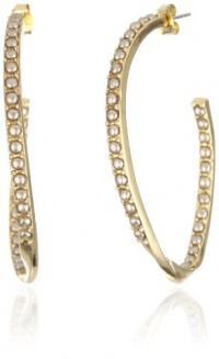 Rachel Leigh Society Gold Hoop Earrings