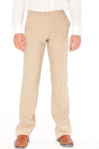 Armani Collezioni BEIGE Linen Pants Trousers, 28, Beige