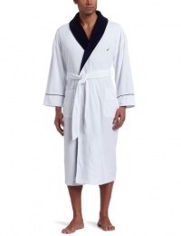 Nautica Mens French Terry Shawl Collar Robe