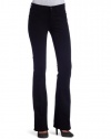 7 For All Mankind Women's Mid Rise Bootcut Jean, Black, 26