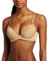 Calvin Klein Women's Seductive Comfort New Tailored Customized Lift Bra, Dune, 34C