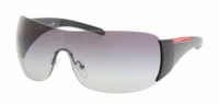 Prada Sport (Linea Rossa) PS02LS Sunglasses - 1BO/3M1 Demi Matte Black (Gray Gradient Lens) - 133mm